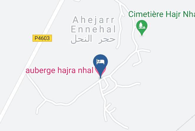 Tangiers - Auberge Hajra Nhal Maps