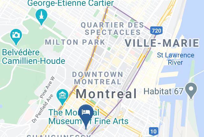 Montreal - Auberge Hi Montreal Maps
