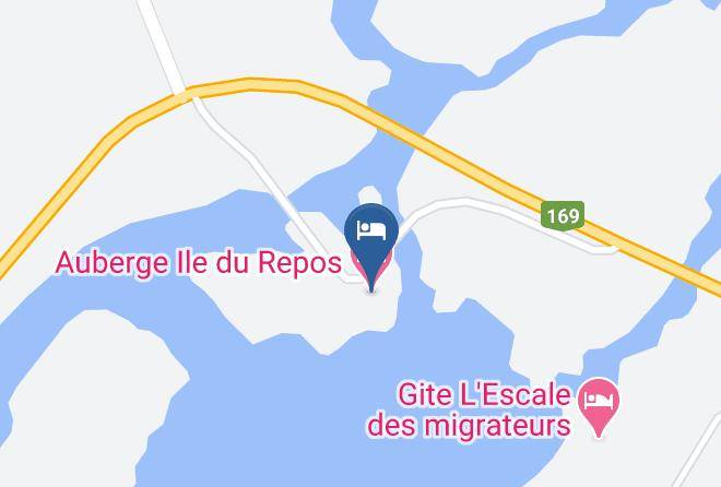 Maria Chapdelaine Regional County Municipality - Auberge Ile Du Repos Maps