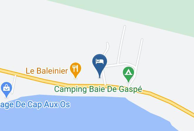 La Cote De Gaspe Regional County Municipality - Auberge Internationale Forillon Maps