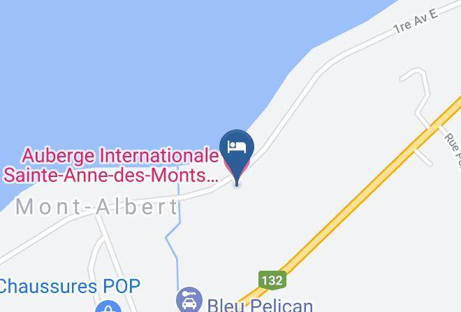 La Haute Gaspesie Regional County Municipality - Auberge Internationale Sainte Anne Des Monts Inc Maps