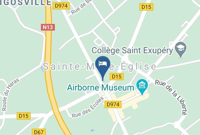 Manche - Auberge John Steele Maps