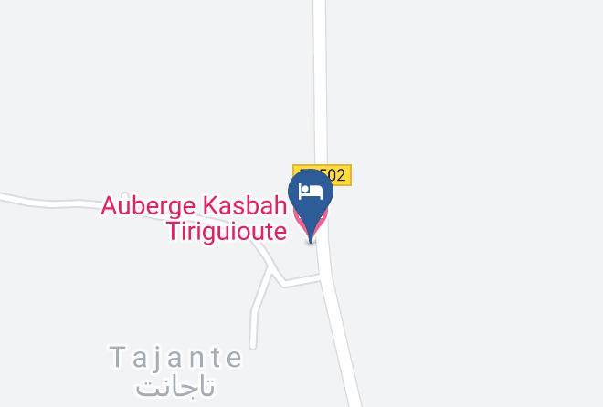 Meknes Tafilalet - Auberge Kasbah Tiriguioute Maps