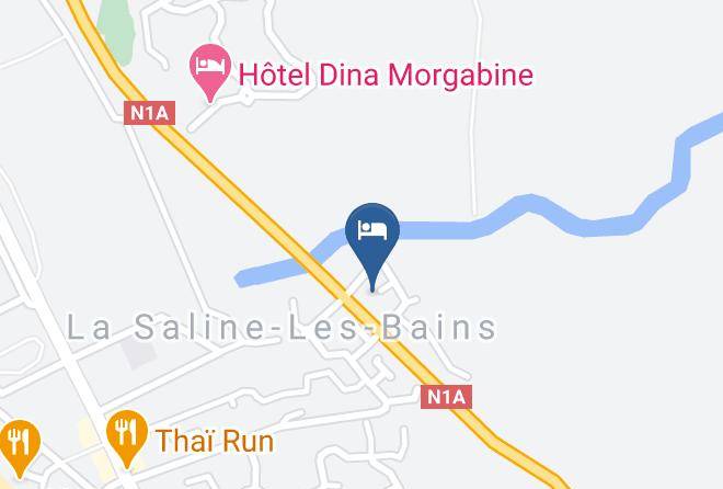 Saint Paul - Auberge Kazor Reunion Maps