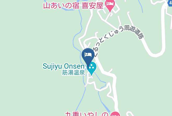 Kokonoe Townkusu District - Auberge Koyama Maps