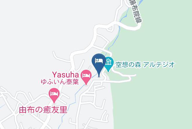 Yufu City - Auberge Kunugiya Maps