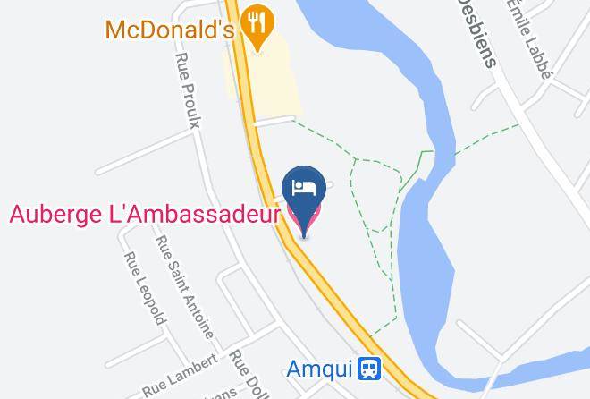 La Matapedia Regional County Municipality - Auberge L'ambassadeur Maps