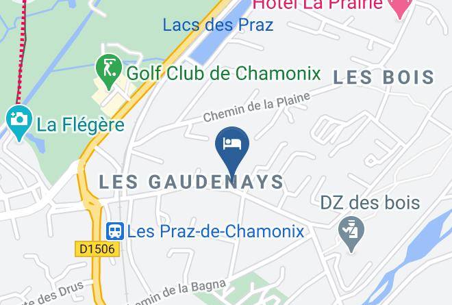 Haute Savoie - Auberge La Bagna Maps
