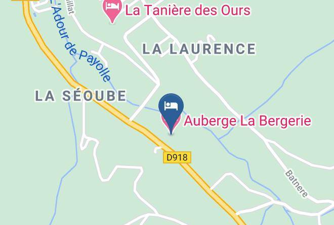 Hautes Pyrenees - Auberge La Bergerie Maps