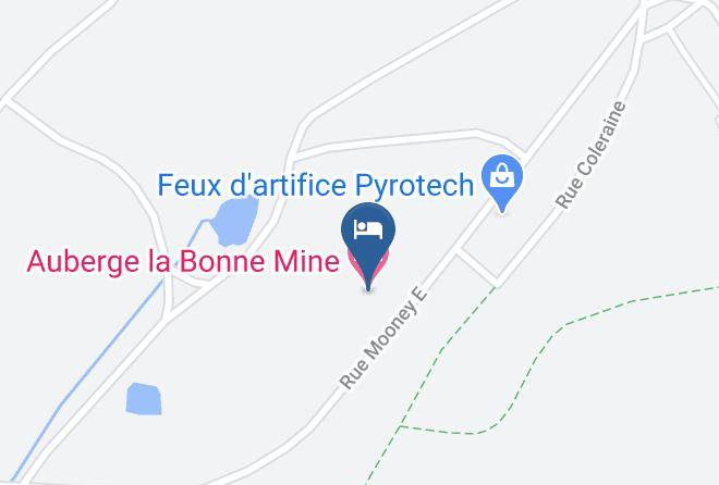 Les Appalaches Regional County Municipality - Auberge La Bonne Mine Maps