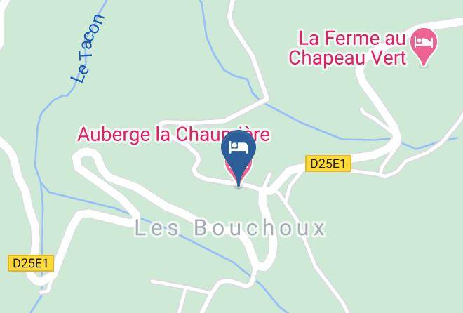 Jura - Auberge La Chaumiere Maps