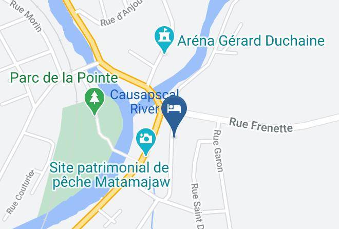 La Matapedia Regional County Municipality - Auberge La Coulee Douce Maps