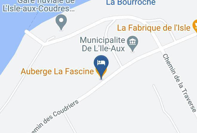 Charlevoix Regional County Municipality - Auberge La Fascine Maps