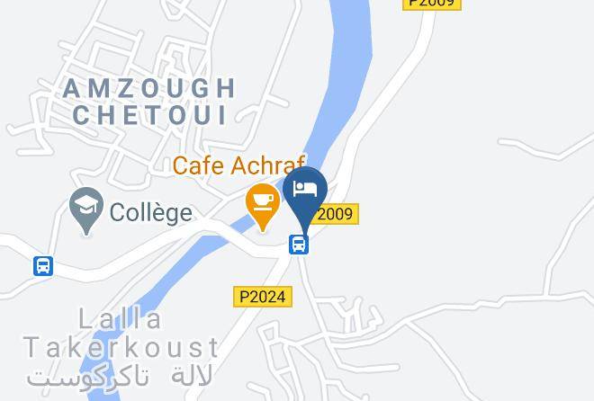 Marrakesh Tensift El Haouz - Auberge La Fleche Maps