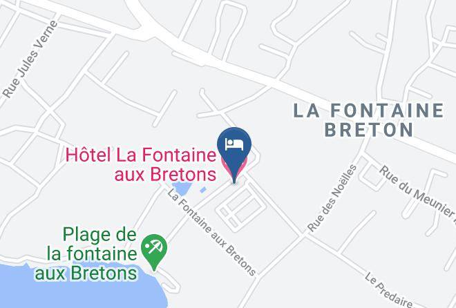 Loire Atlantique - Hotel La Fontaine Aux Bretons Maps