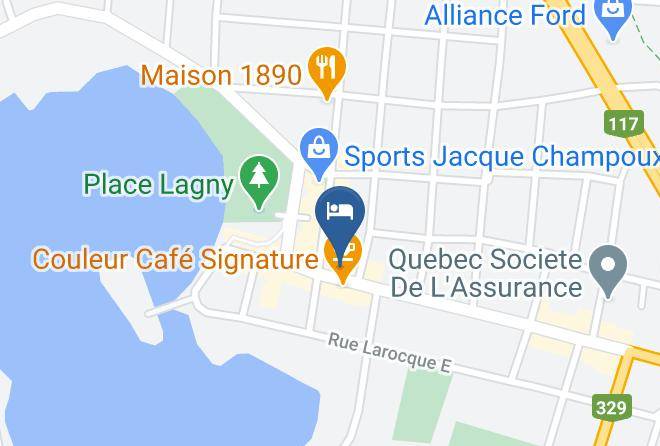 Les Laurentides Regional County Municipality - Auberge La Fontanella Maps
