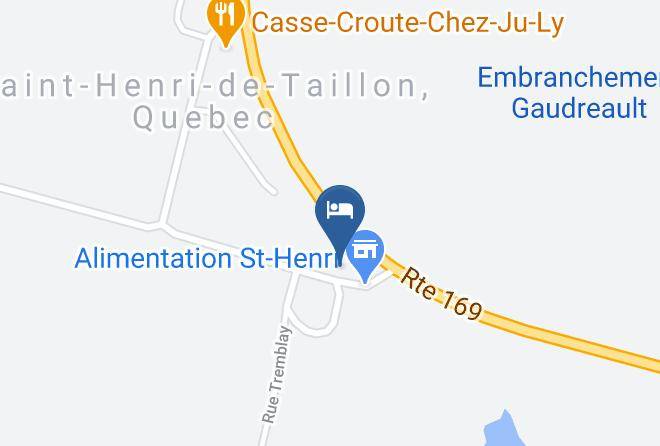 Lac Saint Jean Est Regional County Municipality - Auberge La Locanda Du Passant Maps