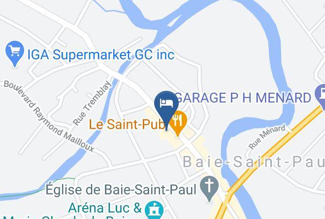 Charlevoix Regional County Municipality - Auberge La Muse Maps
