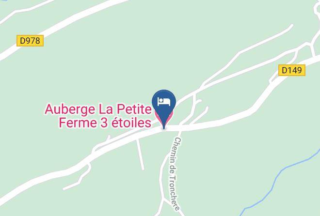 Puy De Dome - Auberge La Petite Ferme 3 Etoiles Maps