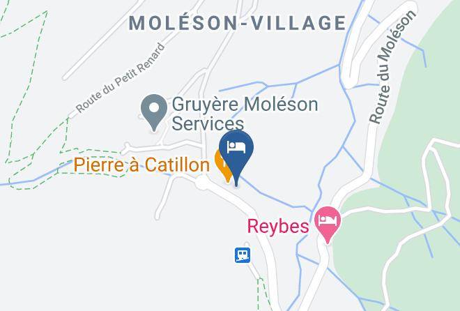 La Gruyere - Auberge La Pierre A Catillon Maps