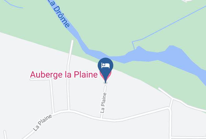 Drome - Auberge La Plaine Maps