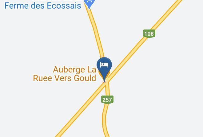 Le Haut Saint Francois Regional County Municipality - Auberge La Ruee Vers Gould Maps