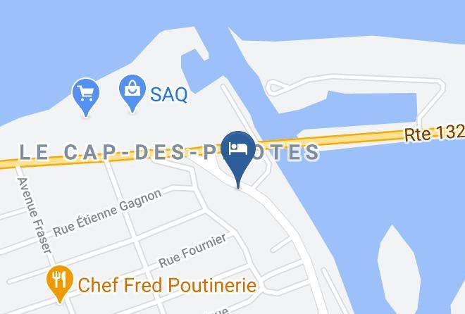 La Matanie Regional County Municipality - Auberge La Seigneurie Maps