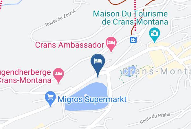 Sierre - Auberge Lago Lodge Maps