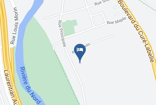 La Riviere Du Nord Regional County Municipality - Auberge Laurentienne Maps