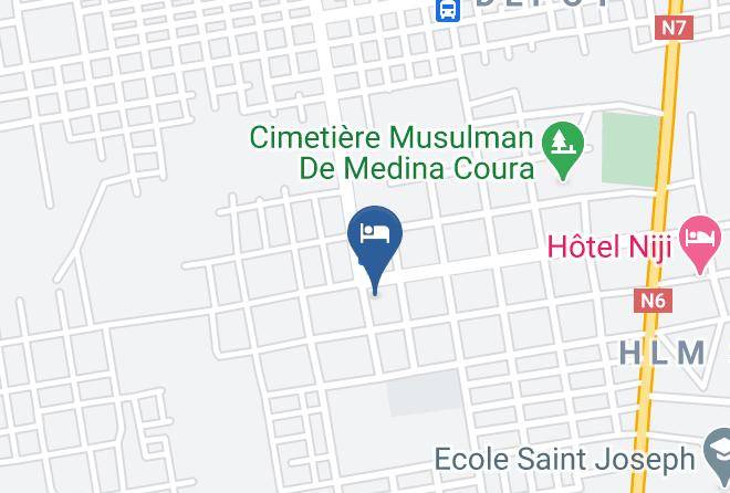 Koussanar - Auberge Le Bloc Gadec Maps