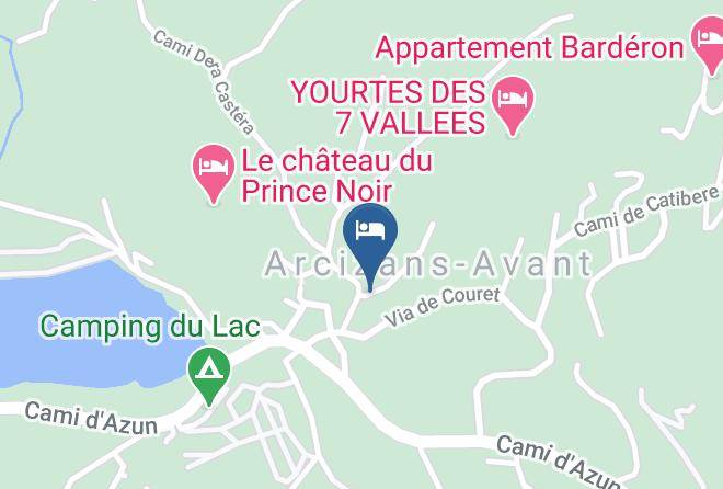 Hautes Pyrenees - Auberge Le Cabaliros Maps