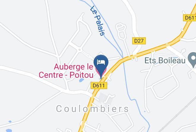 Vienne - Auberge Le Centre Poitou Maps