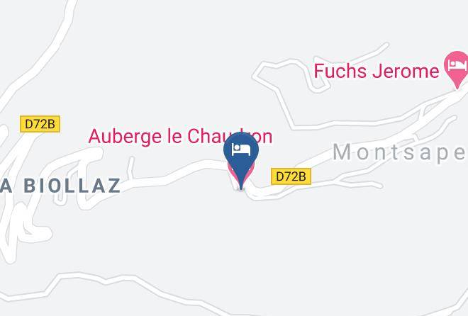 Savoie - Auberge Le Chaudron Maps