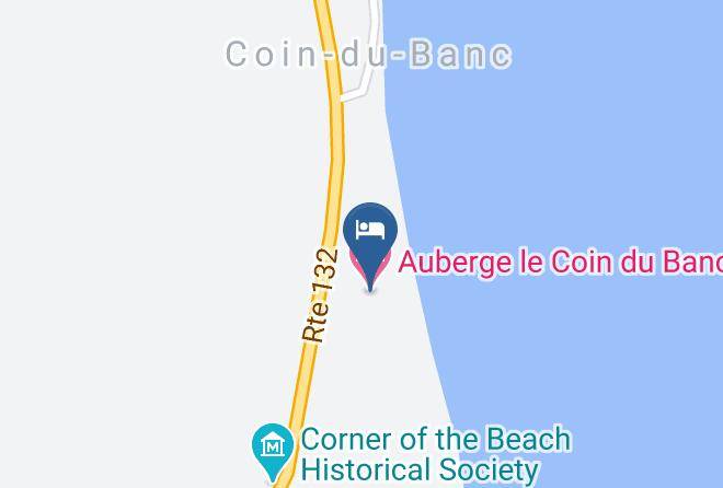 Le Rocher Perce Regional County Municipality - Auberge Le Coin Du Banc Maps