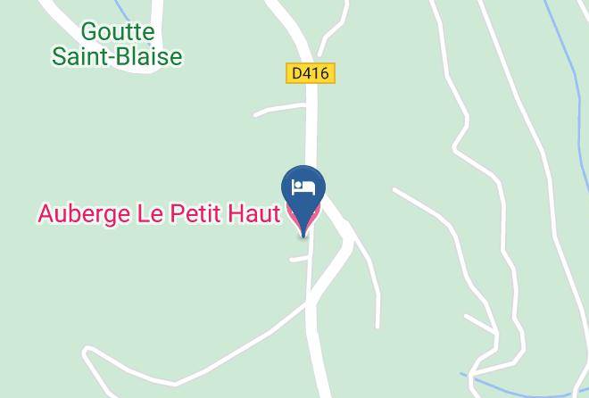 Haut Rhin - Auberge Le Petit Haut Maps