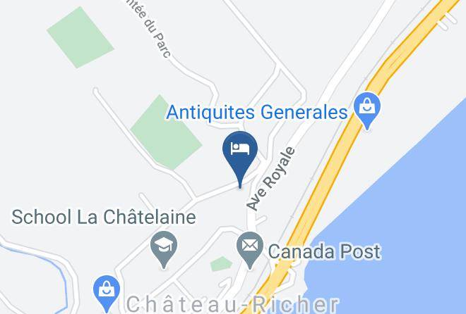La Cote De Beaupre Regional County Municipality - Auberge Le Petit Sejour Maps