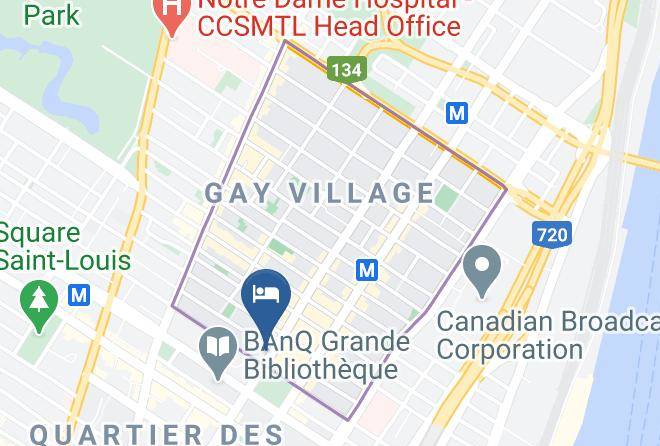 Montreal - Auberge Le Pomerol Maps