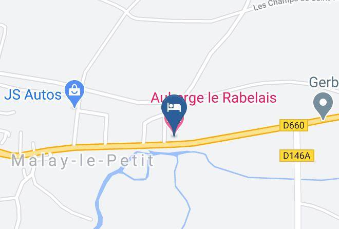 Yonne - Auberge Le Rabelais Maps