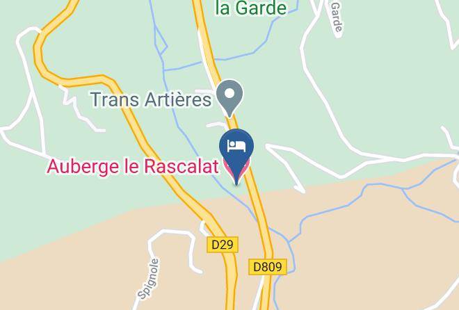 Aveyron - Auberge Le Rascalat Maps