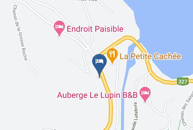 Les Laurentides Regional County Municipality - Auberge Le Refuge Maps