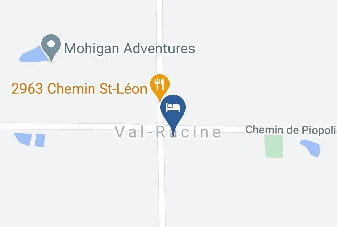 Le Granit Regional County Municipality - Auberge Le Saint Leon Maps