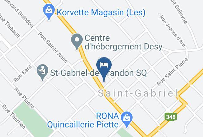 D Autray Regional County Municipality - Auberge Le St Gab Maps