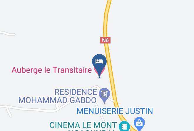 Auberge Le Transitaire Map - Adamoua - Djerem
