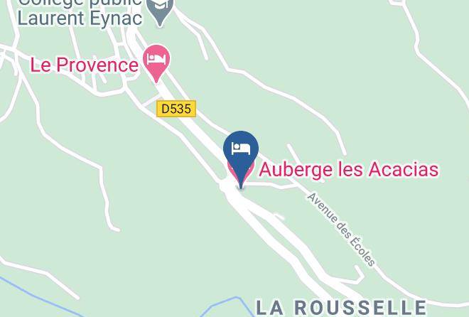 Haute Loire - Auberge Les Acacias Maps