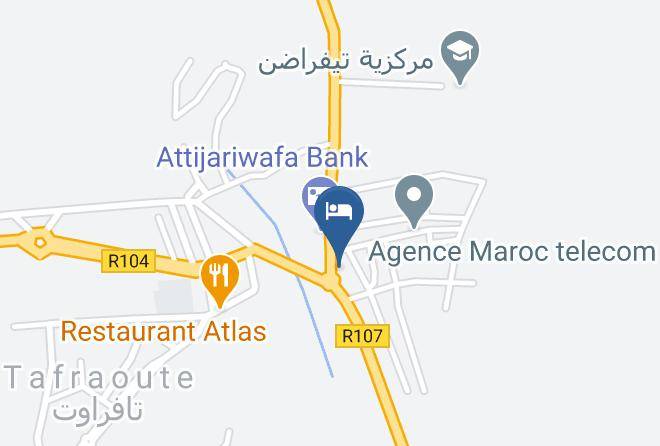 Souss Massa Draa - Auberge Les Amis Maps