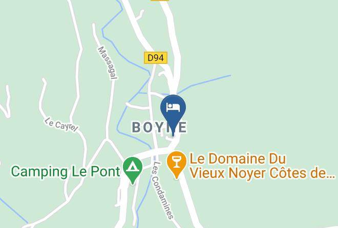Aveyron - Auberge Les Cardabelles Maps