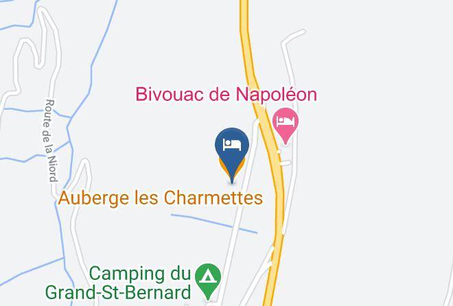 Entremont - Auberge Les Charmettes Maps