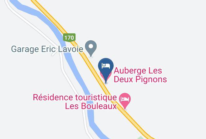 Le Saguenay Et Son Fjord - Auberge Les Deux Pignons Maps