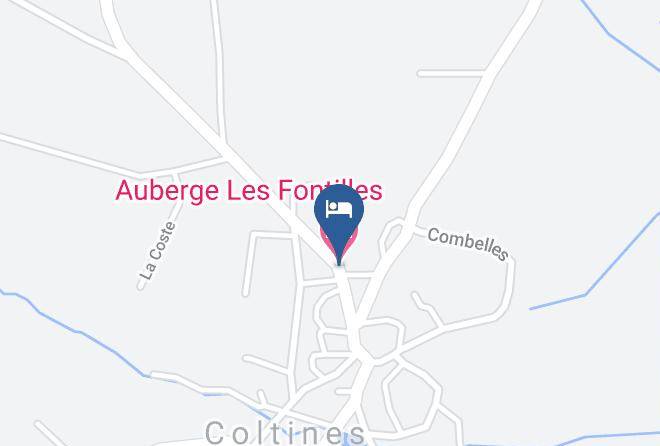 Cantal - Auberge Les Fontilles Maps