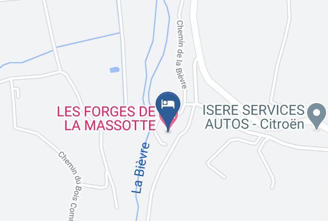 Isere - Les Forges De La Massotte Maps